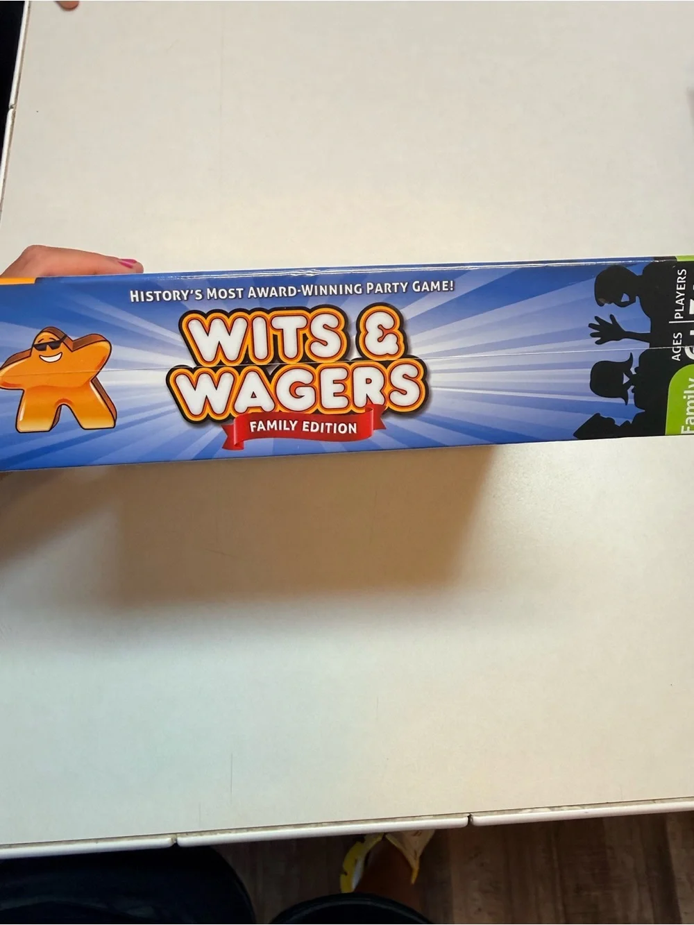 Wits & Wagers Family Edition Board Game NEW Sealed | Award-Winning Party Game